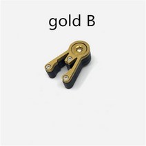 3색 접는 자전거 헤드 튜브 고정 도구 티타늄   brompton 크랩 발톱에 대 한 알루미늄 합금 부품