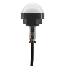 LED 미니 3 색 경고등 3W 24V 방수 방진 항공 M12 GX12 커넥터 금속 표시기 산업용 버저 램프, 02 2