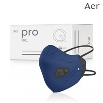 아에르 Pro Q300S (프로 큐) 특급 방진마스크 1BOX (10개입) / 산업용 공사현장 분진 석면 해체 작업용, 아에르 PRO Q300S 특급 방진 (다크블루), 1개, 10개입