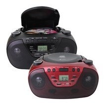 롯데알미늄 롯데 포터블 MP3 CD플레이어 핑키602 USB 재생 이어폰지원, 블랙, 블랙