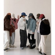 자켓 정장 하객룩 오피스룩 가을과 겨울 스탠드 칼라 코듀로이 다운 재킷면 패딩 의류 인터넷 유명 여성 프레피면 재킷 겉옷 쇼트
