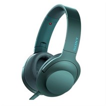 소니 h.ear on 헤드폰, 비리디언 블루, MDR-100AAP