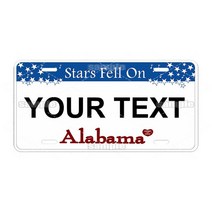 자전거번호판 맞춤형 허영 번호판 당신의 이름 주 색상 자동차 오토바이 자전거 금속 표지판 CA-019, 07 CA0258_01 15X30cm