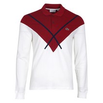 라코스테 LACOSTE 남성 레귤러핏 카라 긴팔 티셔츠 PH8568-23C
