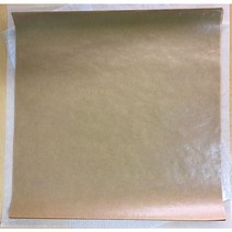 크라프트 코팅지 250매 30x30 식품포장지 햄버거포장 샌드위치포장, 250매입, 1개