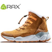 스노우보드부츠 스노우보드 바인딩Rax 남성용 따뜻한 겨울 부츠 미끄럼 방지 플러시 스노보드 신발 고품, 06 YELLOW_07 9.5