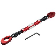 CNC 알루미늄 바이크 오토바이 밸런스 바 휴대 핸드폰 스탠드 크로스 레버 Suzuki ltz 400 gsr 600 bandit, 03 red