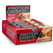 BSN 프로틴 크리스피 솔티드 프레젤 프로틴바(12팩), 12입, 56g