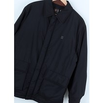 (L)닥스 집업 바람막이 점퍼자켓 누빔 패딩점퍼 블랙