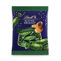 LINDT 린트 초콜릿 크리스마스 잎사귀 크로칸트 90g
