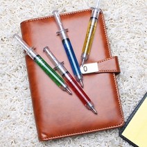팬시 주사기 볼펜 10p세트 필기용품, 상세 참조, 상세페이지 참조