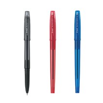 파이롯트 슈퍼그립 G캡식 볼펜 0.50.71.01.21.6, 1.6 블랙