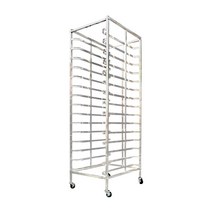 퇴식구 잔반 처리대 베이킹 트레이 워터파크 수거 랙, 60X40cm - 6단