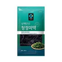 청정원 맛있는밑반찬 남해안산 청정 미역 80인분 맛있는 200g 돌답례품 냉국 간단한요리 간편식, 45개