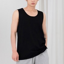 남자코디 빅사이즈 베이직 이너 여름 시원한 빈티지 남자 나시