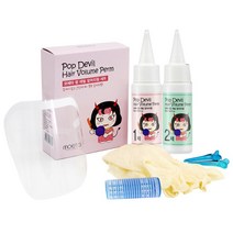 모에타 팝 데빌 앞머리펌 세트 중, 랜덤 발송, 4세트