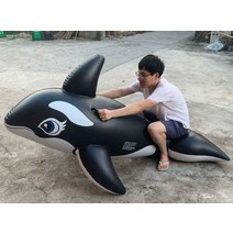 야외 물놀이 튜브 대형 수영장 에어 물총 탱크 바다, 형광 노란색 고래 펌프는 포함되어 있지 않습니다.