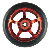 전동서핑보드 롱보드샵 JEERKOOL 88A 100mm 스쿠터 휠 스케이트 보드 액세서리 스피드 베어링이있는 합금강 허브 레드 LZ30, [02] Red 100mm