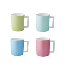 [한국도자기] 컬러 1디머그4p, 상세설명 참조, 없음