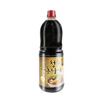 청수 우동 다시 1.8L 다시다 조미료 업소용 식자재 대용량 X 2