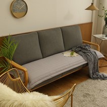 국산 모닝티 마이크로 소파패드 3인용 쇼파 패드 방석 커버 65x180cm 깔끔 디자인