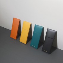 인조가죽 소재 페니체 밴드 펜슬케이스 가죽 필통, 화이트