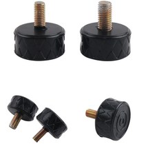 길이조절 실리콘 책상조절발 가구철물 가구리폼 5개, 1) 8X19mm