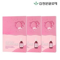 [김정문알로에] 큐어 알로에 슬라이스 콜라겐 마스크팩 (15매), 단품