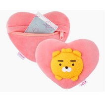 카카오프렌즈 하트 핫팩 손난로 주머니, 어피치
