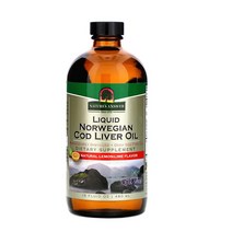 네이쳐스앤서 노르웨이 대구간유 레몬라임맛 480 ml 1개