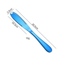 스테인레스 스틸 버터 커터 나이프 크림 나이프 서양 빵 잼 나이프 치즈 스프레더기구 주방 액세서리, 06, 체코