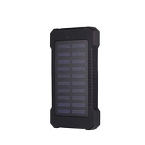 휴대용 태양광 휴대폰충전기 캠핑충전기 30000mah 태양 열 충전기 휴대용 야외 보조베터리 충전, 30001mAh-50000mAh, 검은색, 검은색