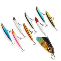 이지리치 펜슬 베이트 7P세트 컬러믹싱 바다루어채비 싱킹미노우