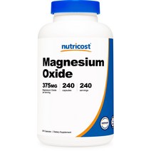 마그네슘 옥사이드 375mg 240캡슐 1병, 단품, 단품