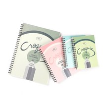 아트앤디자인 105g 고급 크로키북 A4 내지 흰색 (80매) / 표지 랜덤발송 / 단품 묶음할인, 10권 (10%할인), 좌철