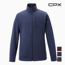 CPX 남성 멜란지 니트 집업 점퍼 MGMALUC9101
