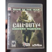 (실사진) PS3 콜 오브 듀티 4 모던워페어 북미판