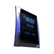 페니투스 국산 디지털 벽시계 프리미엄 EWA 전자 벽시계 인테리어 디지털 벽시계 대형 led 벽시계 led 벽걸이시계, 프리미엄 EWA 블루