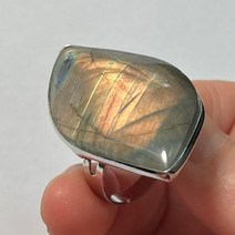 세라믹반지 빈티지 실반지세트 비즈 반지 라운드 원형 모양 구슬 석 핑크 블루 Labradorite 손가락 여성 남성 Adjustalbe 79 Z018
