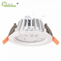 스팟 led IP65 it 방수 내화성 다운 라이트 램프 5W 7W 9W 12W 15W 천장 조명 사우나 스팀 주방 욕실 처마, Pure White 6000K_9W Non dimmab
