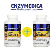 엔자이메디카 다이제스트 스펙트럼 DPP4 글루텐 카제인 단백질 분해 효소 240캡슐 2개세트, 1개, 30정