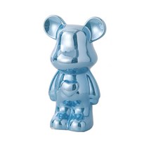 슈팡 레인보우 베어 오브제 인테리어 장식품, 라이트블루
