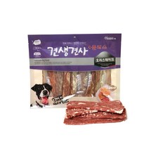 *신제품특가* 견생견사 플러스 대용량 강아지 간식 300g 12종, 6개, 견생견사 플러스 오리 스테이크 300g