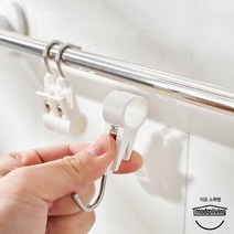 [modooliving] 멀티 집게 + 후크걸이 3P, 단일생삭_블루, 3개입