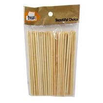 어묵 핫바 핫도그 꽂이 막대 나무 꼬치 대형 100개