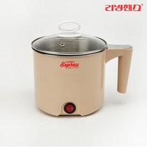 리빙센스 라면포트 멀티포트 1리터 전기냄비, LS-N1025MC(베이지)