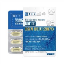 종근당 20100 초임계 알티지 오메가3 30캡슐