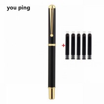 새학기 입문용 새로운 고급 255 핑크 컬러 학생 사무실 만년필 학교 문구 용품 잉크 펜, 2.5mm, A-1