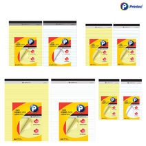 프린텍 리갈패드 스티키 노트 수첩 A4 A5 B5, 7. A4(노랑/40매)