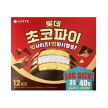 롯데제과 신상품 초코파이 빅사이즈, 1개, 480g